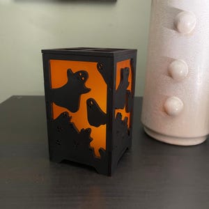 Ghosties Lantern - Halloween Candle Lantern