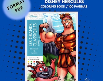 Coloriages Mysteres, libros para colorear, página para colorear, coloración digital, libro para colorear Disney, libro para colorear PDF, más de 100 páginas, colorear por números