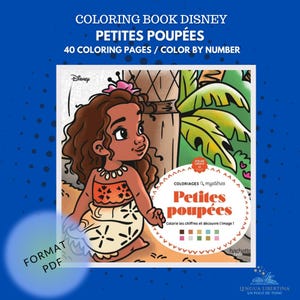 Coloriages Mysteres, libros para colorear, página para colorear, colorear digital, libro para colorear Disney, libro para colorear PDF, 40 páginas, colorear por número