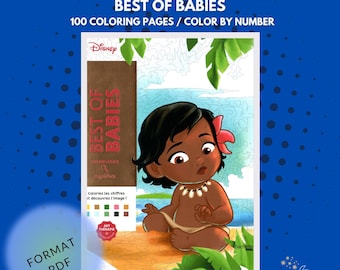 Coloriages Mysteres, coloring books, coloring page, digital coloring, Disney Coloring Book, PDF Coloring Book, 100+ pages, color by number
