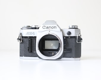 Canon AE-1 SLR camera Body - film tested and fully working 35mm film SLR Camera, Wedding Gift Idea Vintage Manual Focus Camera Photography