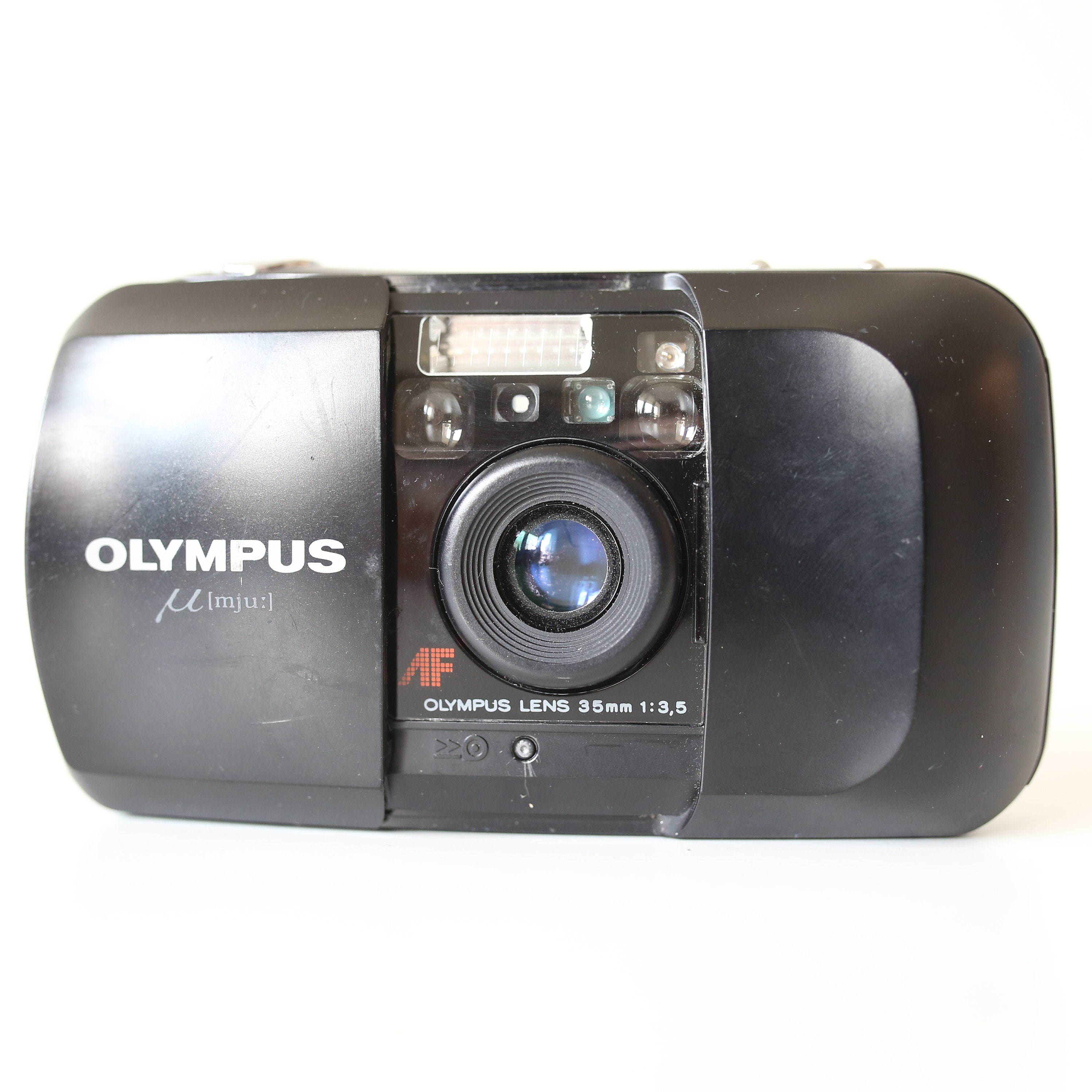 OLYMPUS μ BLACK 初代 OLYMPUS mju Olympus Mju II - Black – Retro Camera Shop