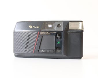 Fuji Cardia Cute + Fujinon 35mm f/3.5 lens - film tested and fully working Compact, Point and Shoot Gift idea  35mm film camera