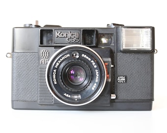 Konica C35 EF - Vintage Film - 35mm Point Shoot Camera - Etsy