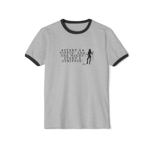 Tippin Ringer Tee (Unisex)