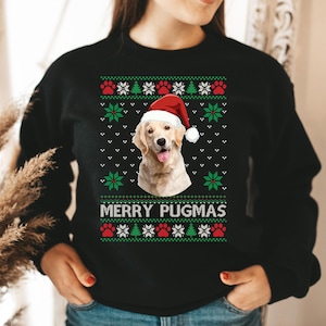 Custom Dog Christmas Ugly Sweater, Custom Dog Christmas Sweater, Dog, Mom Sweater, Ugly Christmas Sweater,