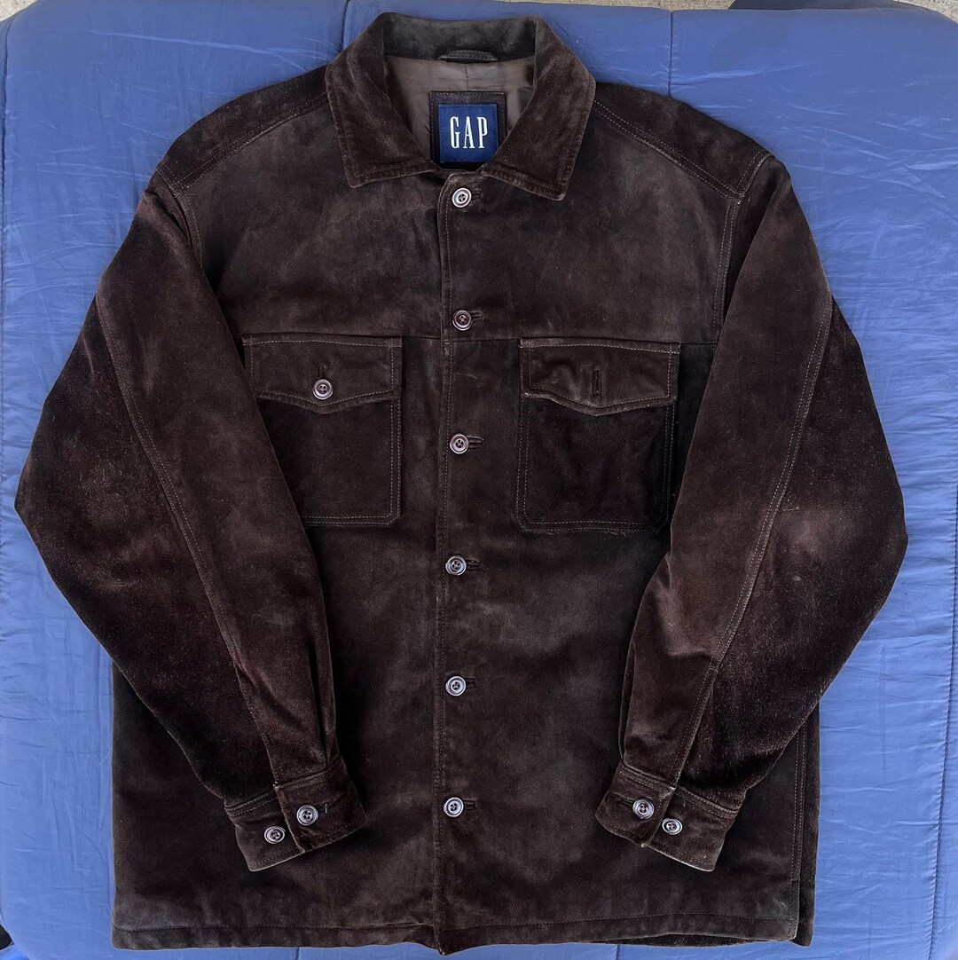 2000'S GAP collared jacket, men's size L unclear black type Vintage Second Hand main image 0