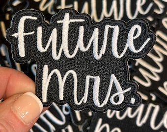 Future Mrs Black, Iron on hat patches