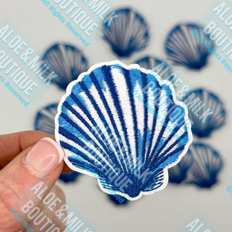 Seashell Patches - Etsy