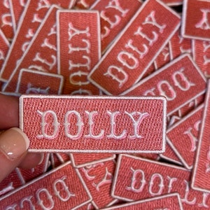 Dolly Parton Hat Patch, pink patch, country patch, trucker patch, trendy patch, cute patch, girly patch, cowgirl patch, dolly patch, boots