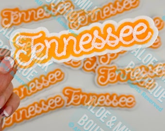 Chainstitch Tennessee Patch, football patches