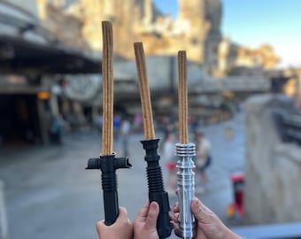 Lightsaber inspired churro holder| Galaxies Edge | Star Wars Inspired| 3D printed| Amusement Park| pool noodle adapter|  Made in USA