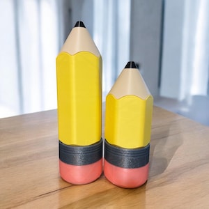 Pencil Desk Organizer: 3D Printed PLA Plastic Container