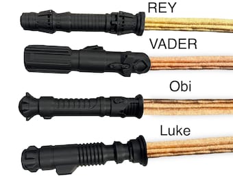 Lightsaber inspired churro holder