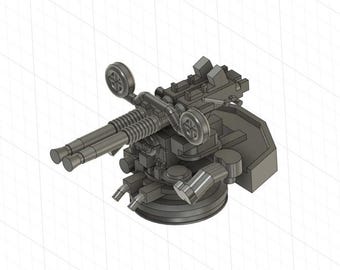 1-700 Ametralladora doble Bofors de 40 mm de la Marina de los EE. UU.