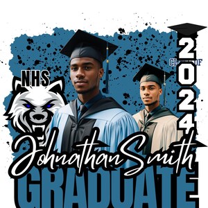 Graduation Magazine Cover Template