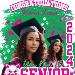 Graduation Magazine Cover Template