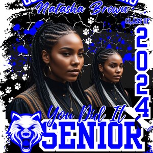 Graduation Magazine Cover Template