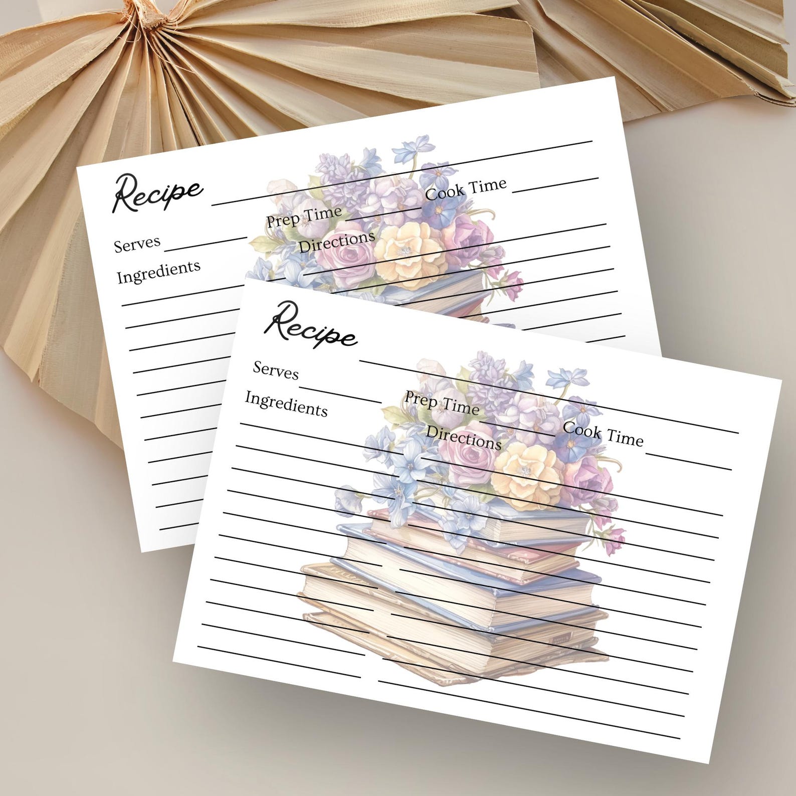 Bridal Shower Sign | Recipe Sign | Recipe Card | New Chapter Bridal ...