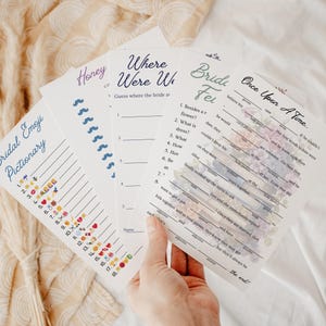 A New Chapter Bridal Shower Games | Book Hunt Activity | Book Lover Shower Activities| A New Chapter Begins | Wedding Shower - Chapter