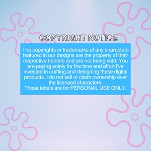Cartoon Under the Sea 32 Food Tent Labels Dessert Birthday Party Decor Template Instant Download Printable DIGITAL File image 4
