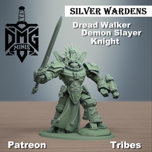 Silver Wardens Dread Walker Demon Slayer Knight