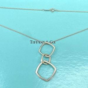 New, Authentic Rare Tiffany & Co. Frank Gehry Sterling Silver Torque Necklace - 18"