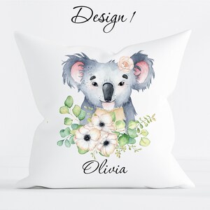 Koala Pillow Toy Crochet Plush Stuffed Koala Bear Toy Unisex ...