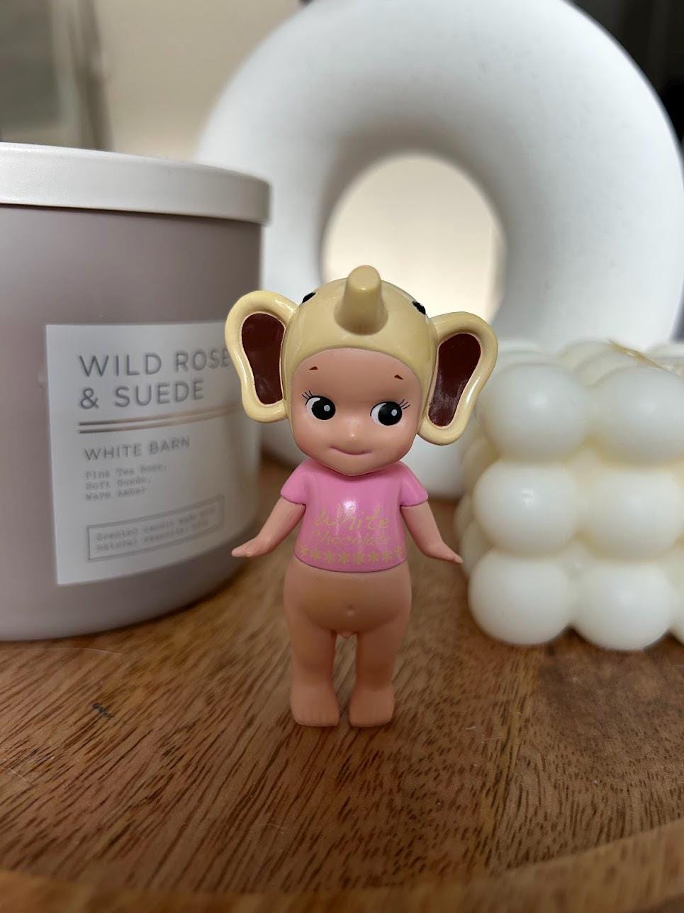 AUTHENTIC | RARE Sonny Angel White Chocolate Elephant (unrefined