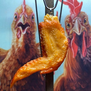 Chicken Wing Necklace as seen on OMG It's Wicks image 5