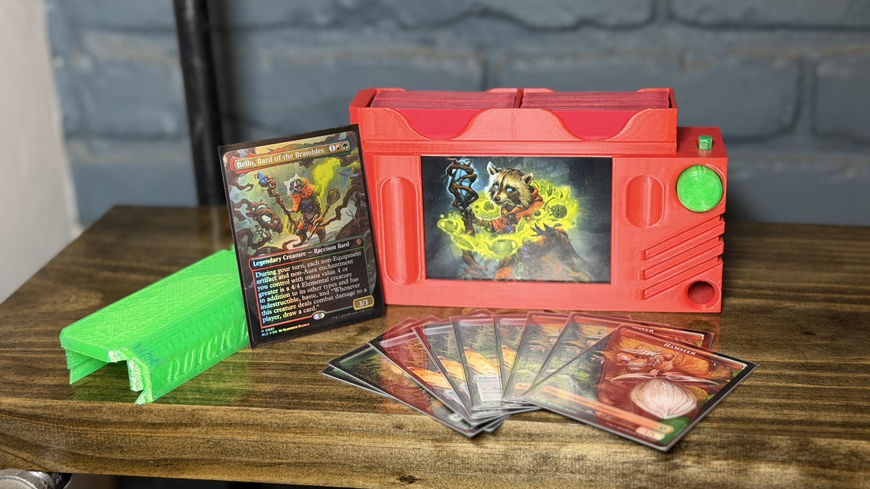 Quickdraw EDH Commander Deck Box. - Etsy