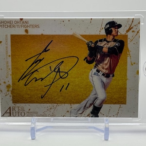 2014 Shohei Ohtani 1° facsimile autografo perfetto!