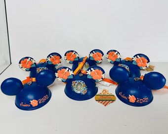 2020 Disney Aulani Resort & Spa Hawaii Ear Hat Ornament Artist Bristol Signed