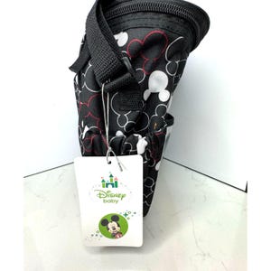 Sac de jour pour couches biberon Mickey Mouse, Disney Baby NWT, 4 compartiments, sangle image 5