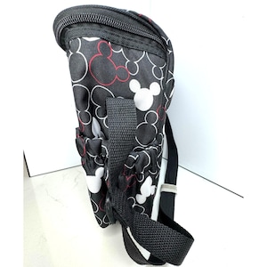 Sac de jour pour couches biberon Mickey Mouse, Disney Baby NWT, 4 compartiments, sangle image 4