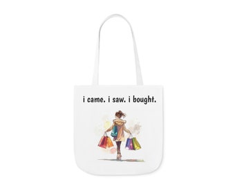 Canvas tote bag, aesthetic tote bag, shopping tote bag, cute tote bag, trendy tote bag, quote tote bag, gift for her, gift for best friend