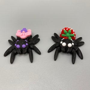 Articulated Spiders, Strawberry Spider, Orchid Spider, Flexi Toys, Fidget Toys