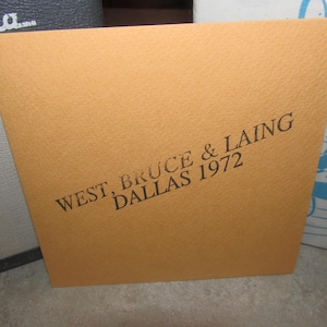 West, Bruce & Laing - Very Rare CD - Live in Dallas 1972 - Mint!