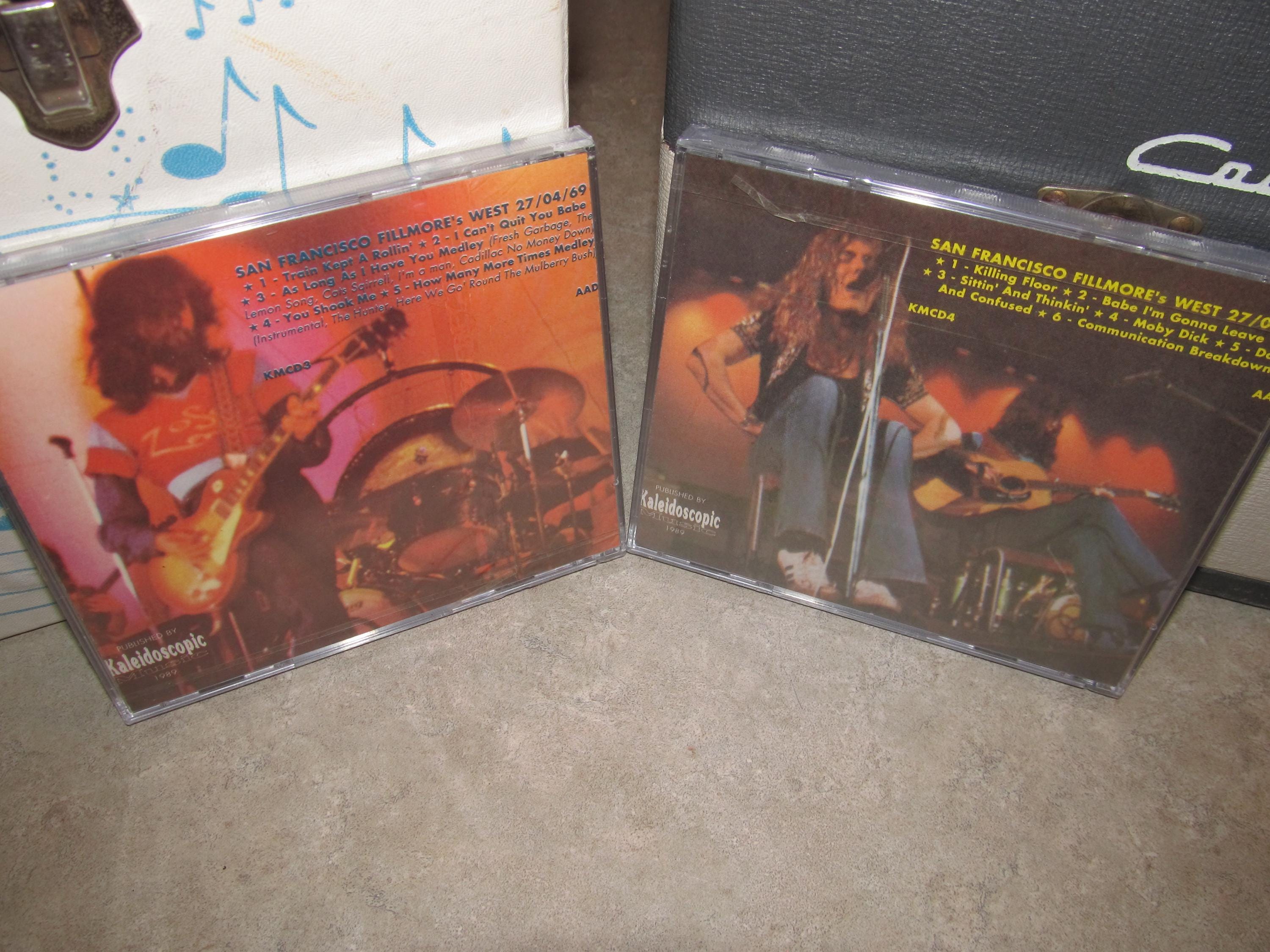 Sealed - Led Zeppelin - Very Rare 2 CD Set - San Francisco 1 & 2 ...