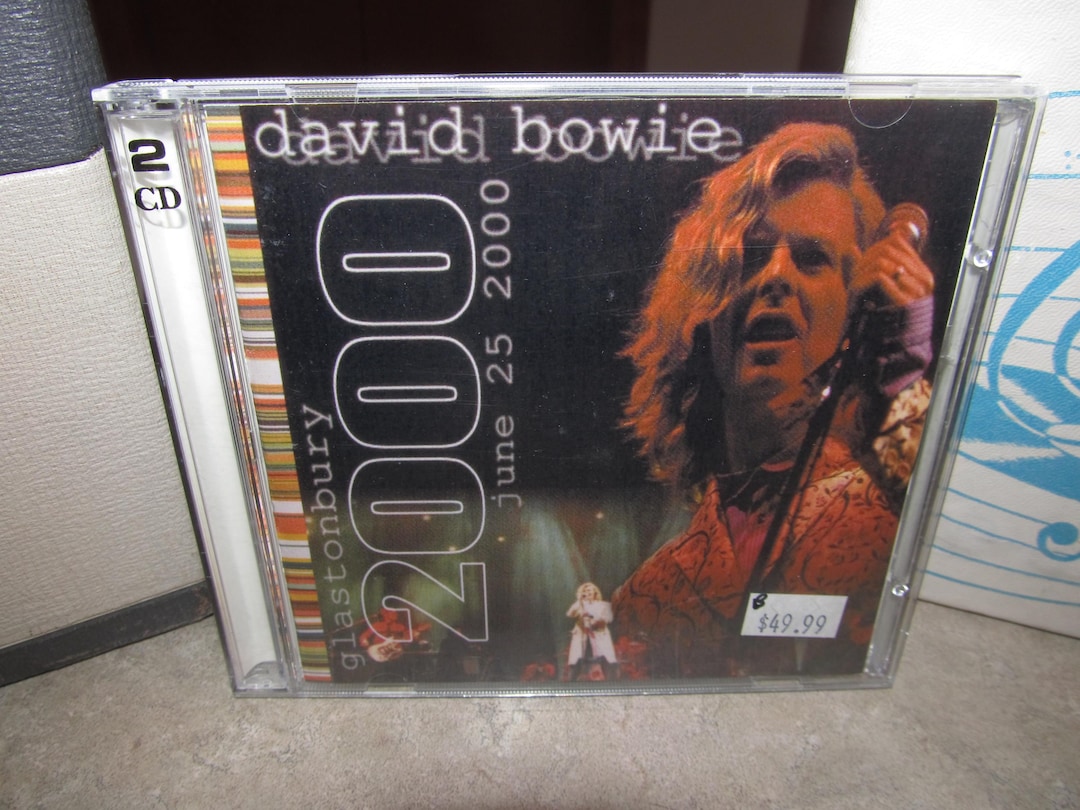 David Bowie - Very Rare 2 CD Set - Recorded Live at the Glastonbury ...