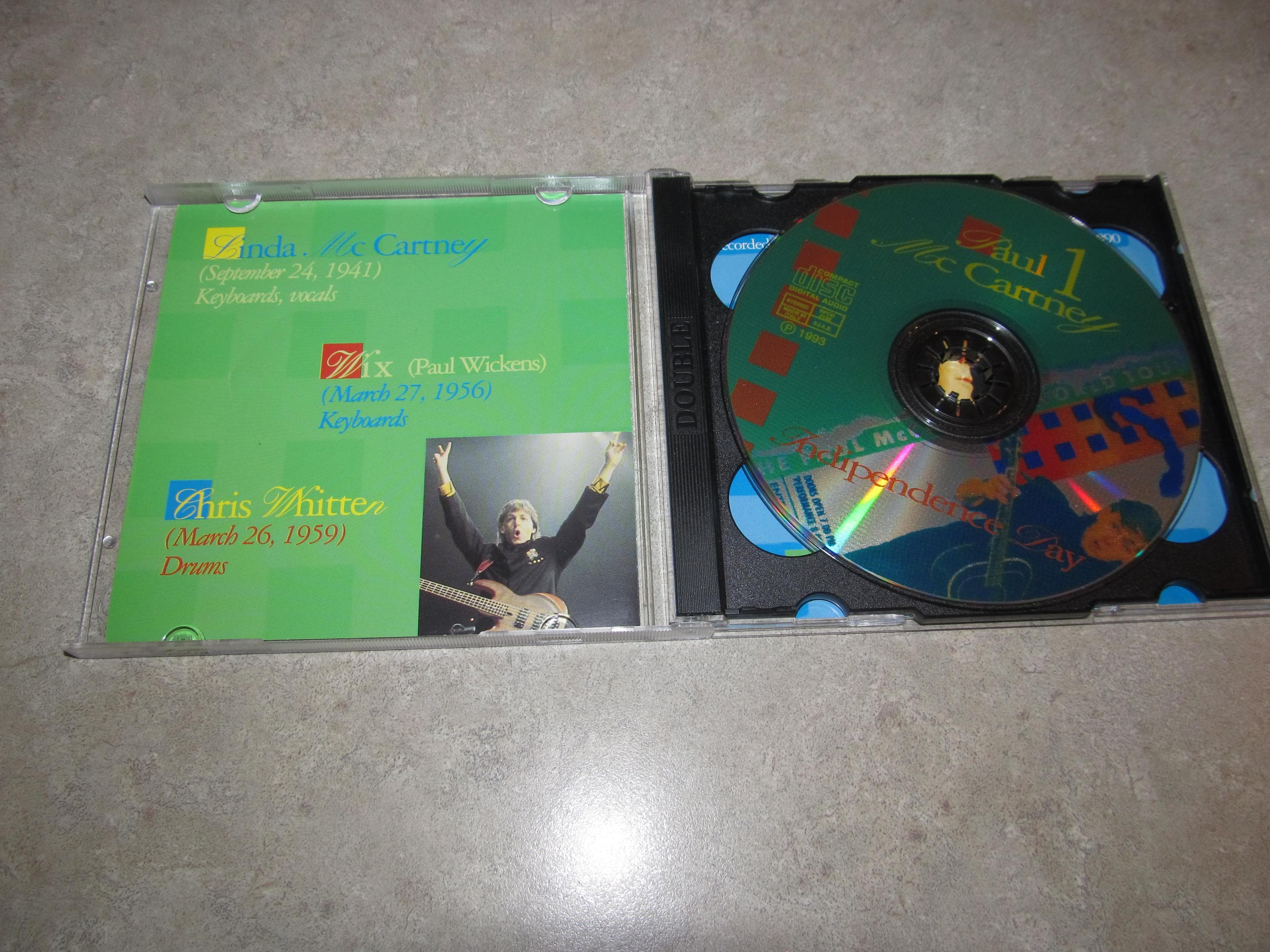ポール・マッカートニー (ザ・ビートルズ) - 非常にレアな 2 枚組 CD