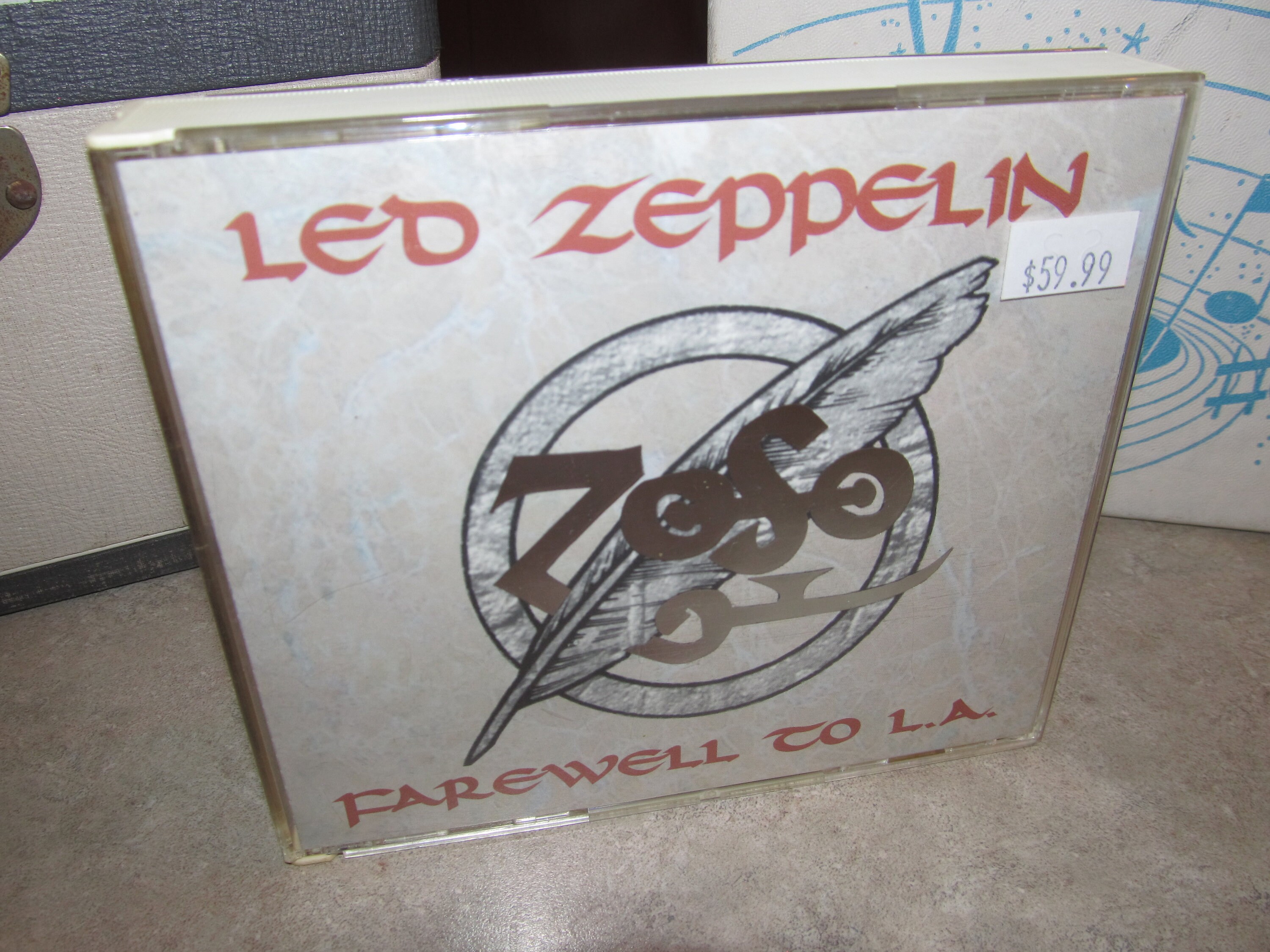 LED ZEPPELIN/レッド・ツェッペリン/FAREWELL TO L.A. Led Zeppelin – Farewell To L.A. – 3 x CD (Unofficial Release