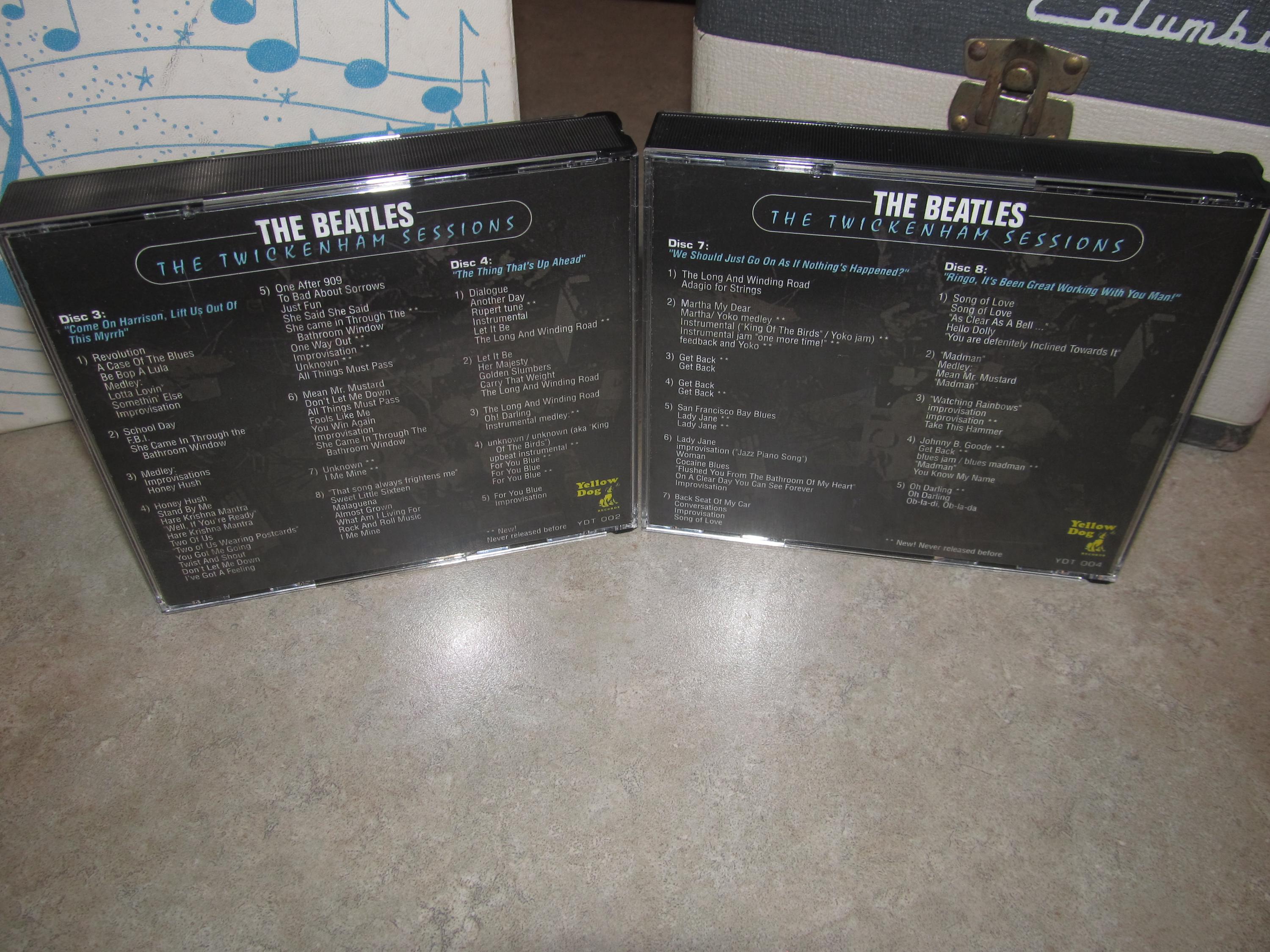 The Beatles - Very Rare 8 CD Set - the Twickenham Sessions - Yellow Dog ...