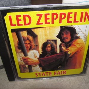 Led Zeppelin - CD muy raro - Feria Estatal - Milwaukee Live 1969 - ¡NM!