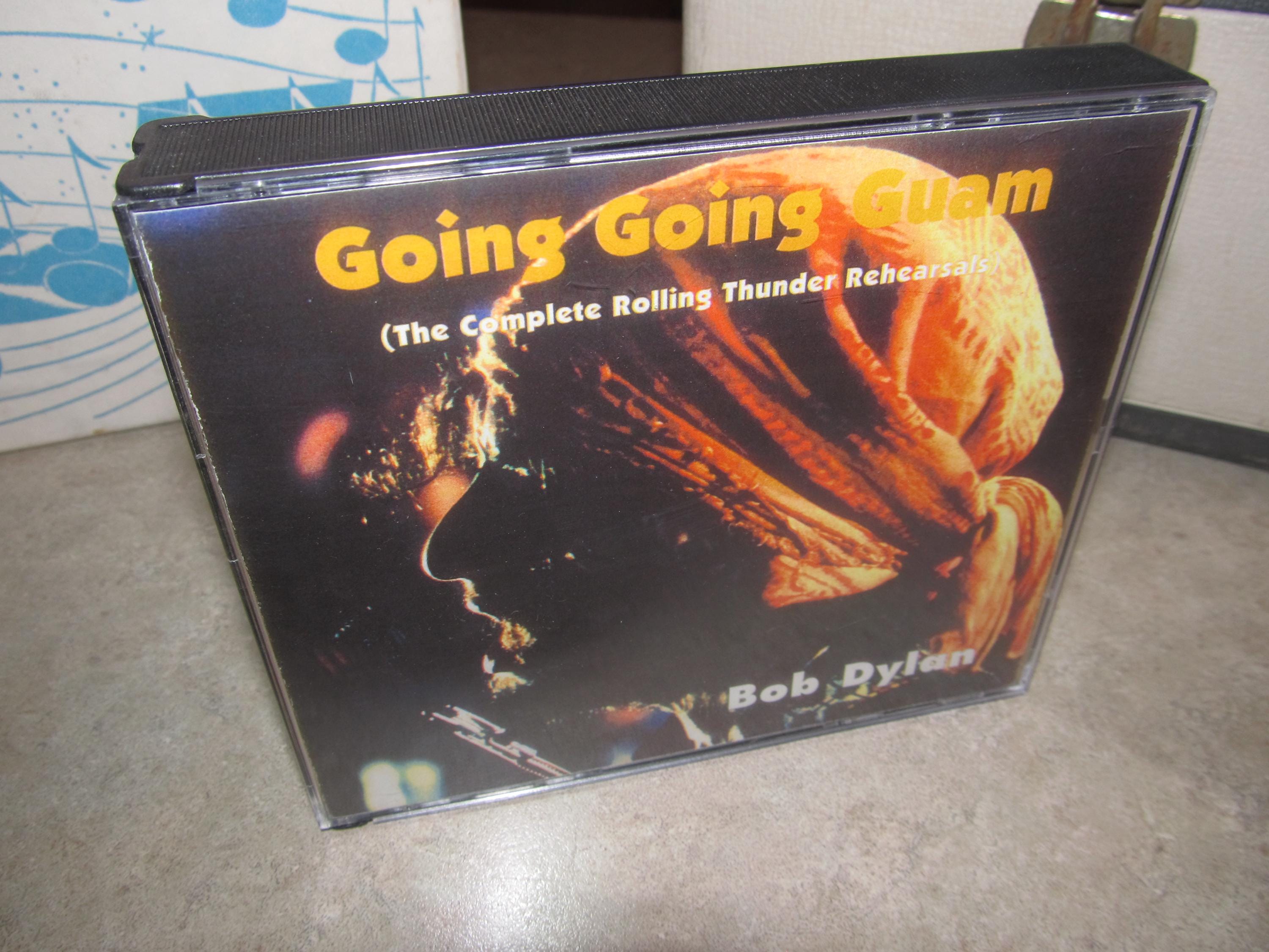 洋楽 Bob Dylan Going Going Guam 4CD Bob Dylan - Very Rare 4 CD Set - Going Going Guam W/ Inserts
