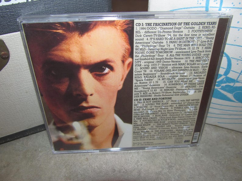 David Bowie - Very Rare 2 CD Set - Alternative Biography - NM! - Etsy UK