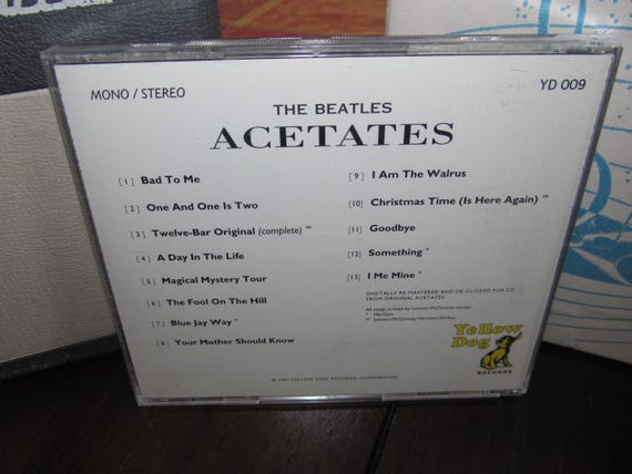 The Beatles - Very Rare CD - Acetates - Yellow Dog - NM! - Etsy