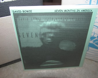 Factory Sealed - David Bowie - Very Rare CD - Seven Months in America - "Record Counter Purchase"