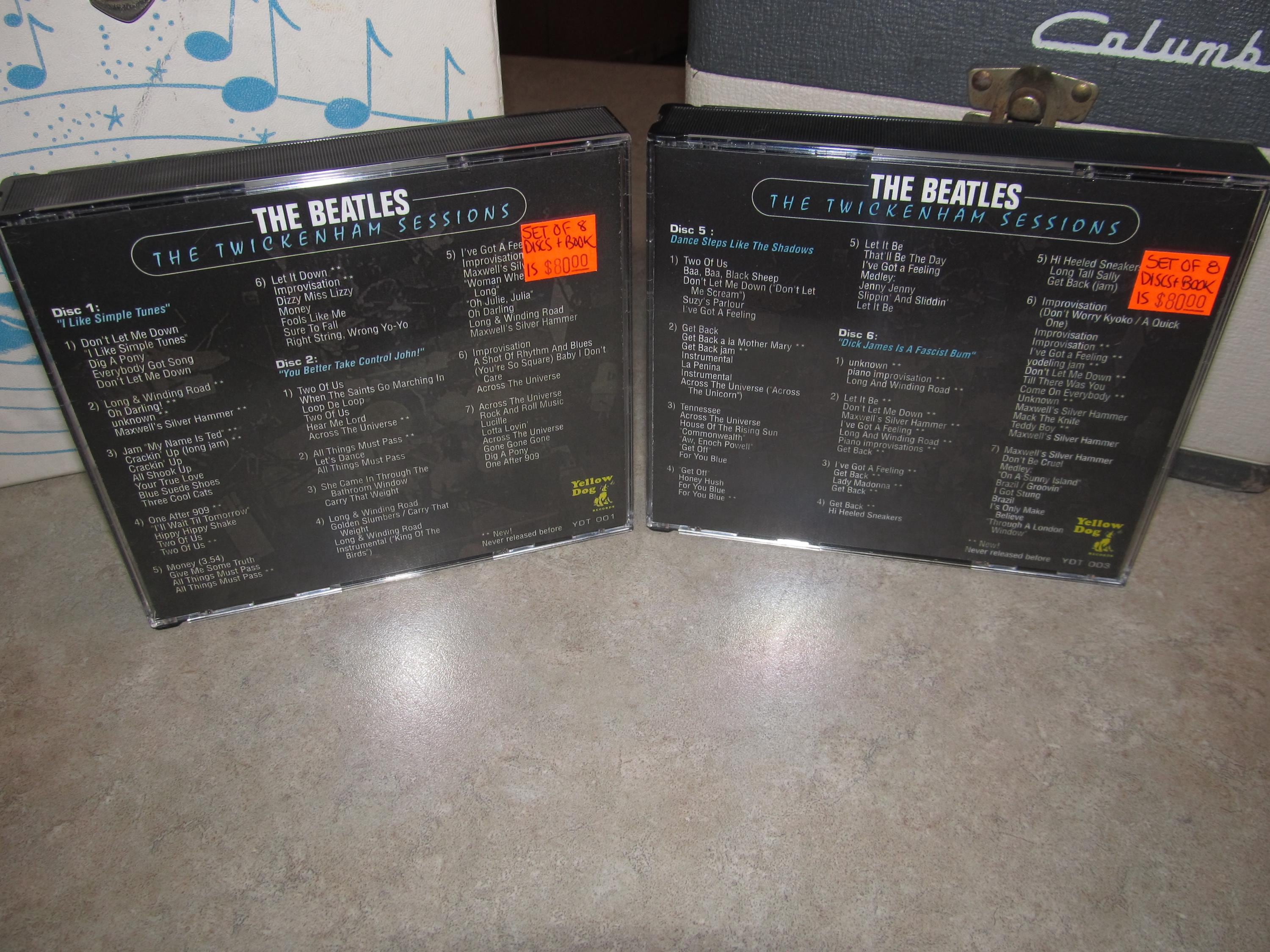 The Beatles - Very Rare 8 CD Set - the Twickenham Sessions