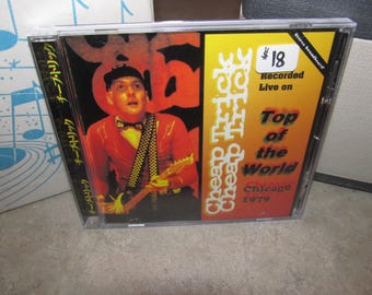 Cheap Trick - CD muy raro - On Top of The World - En vivo Chicago 1979 - ¡NM!